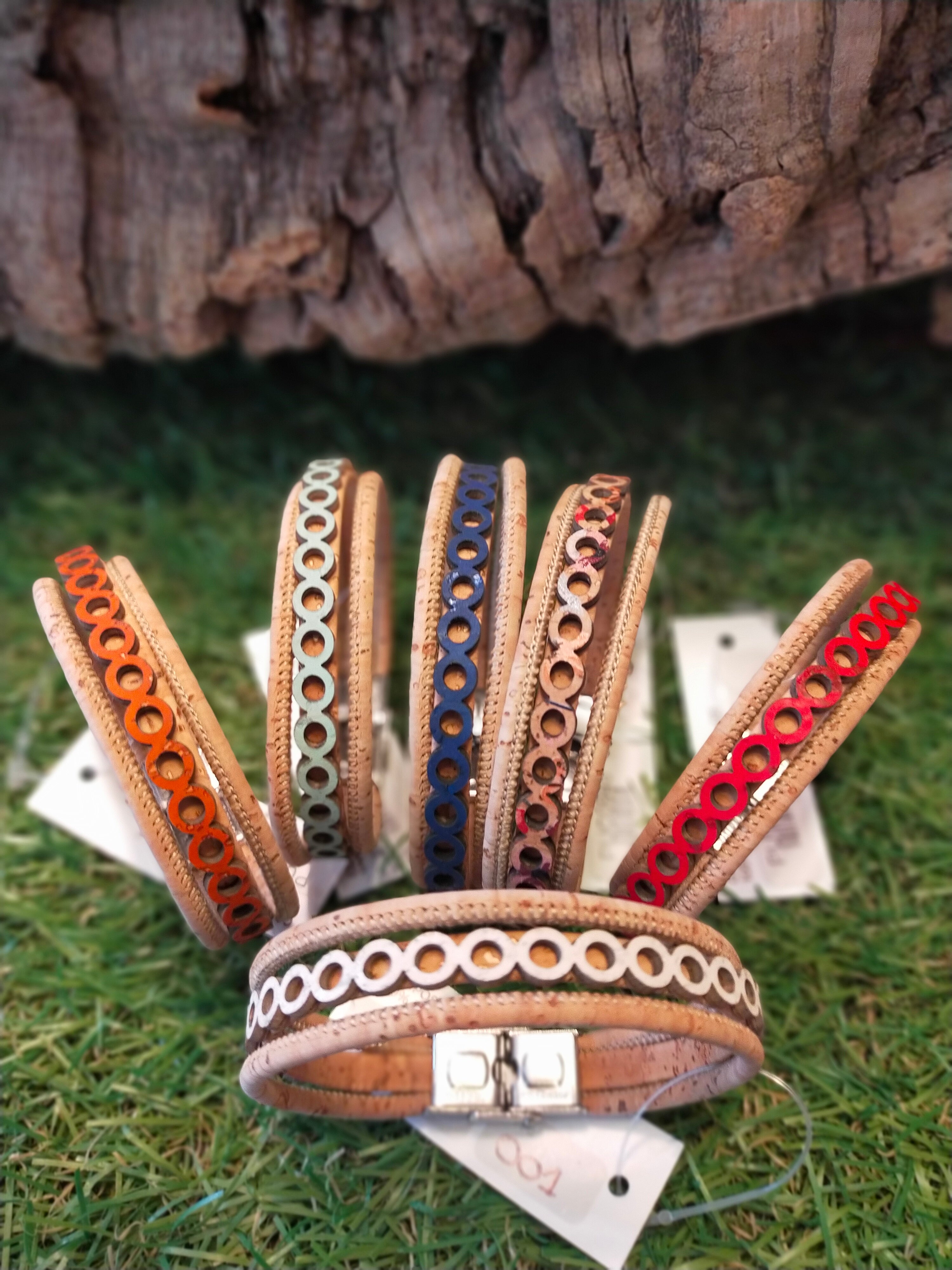Bracelet en liège femme