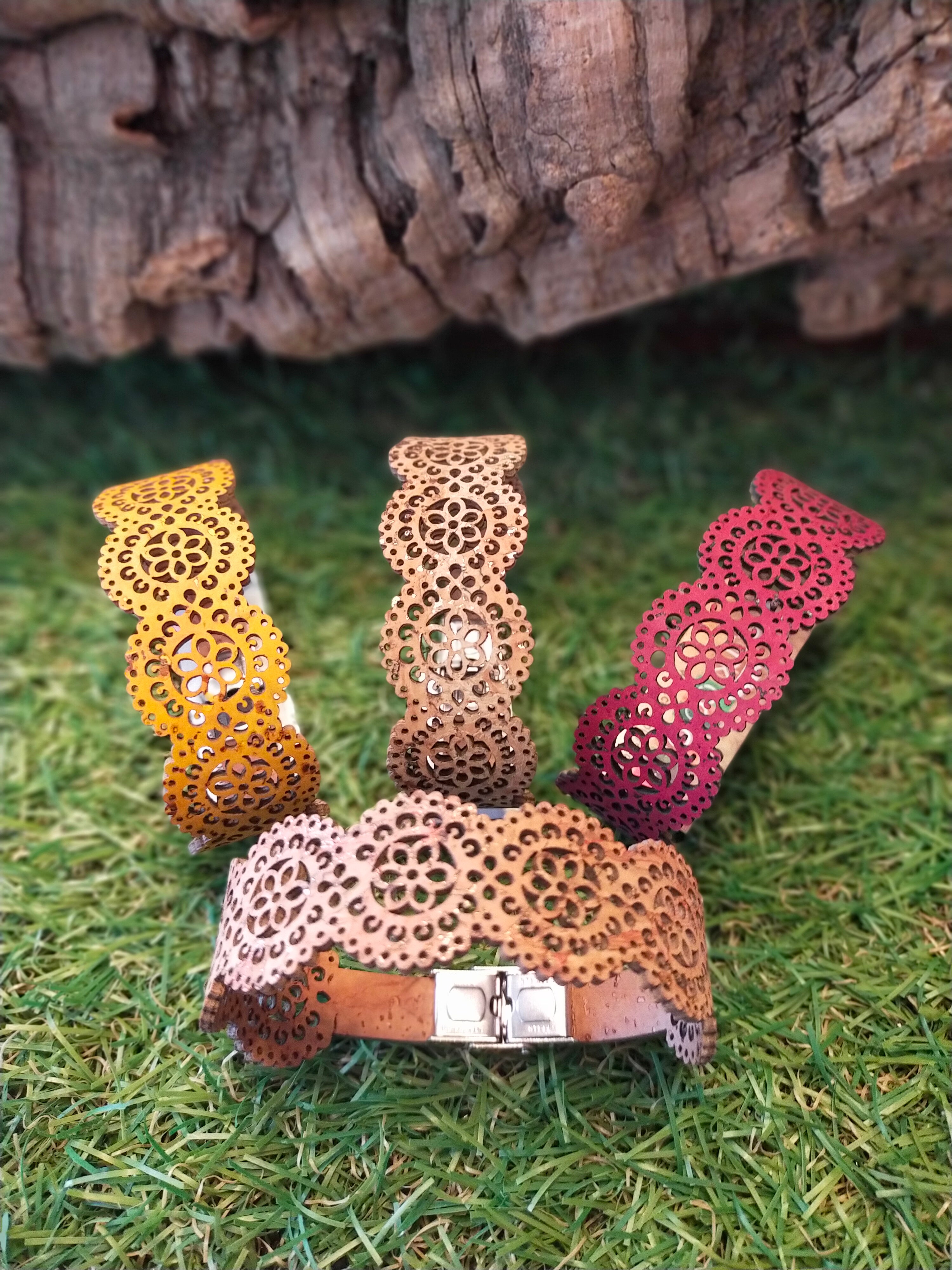 Bracelet en liège femme
