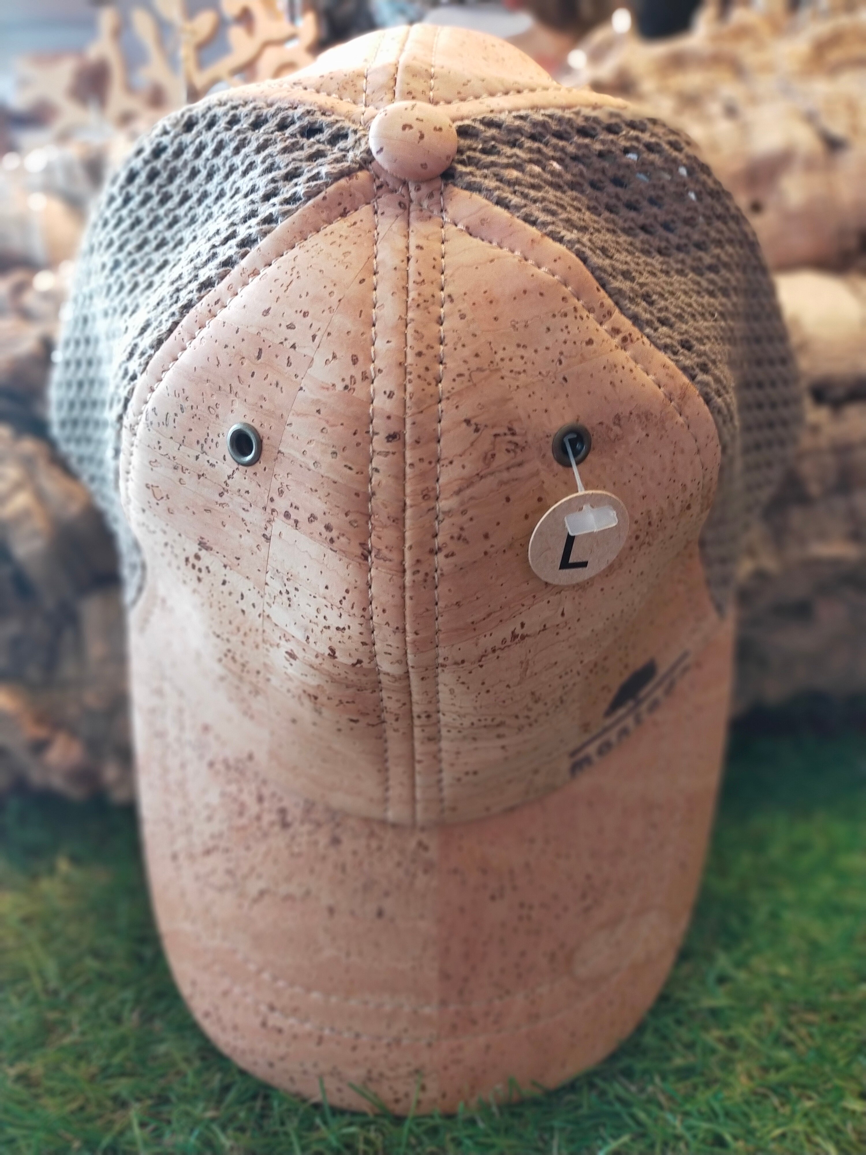Casquette en liège + corde