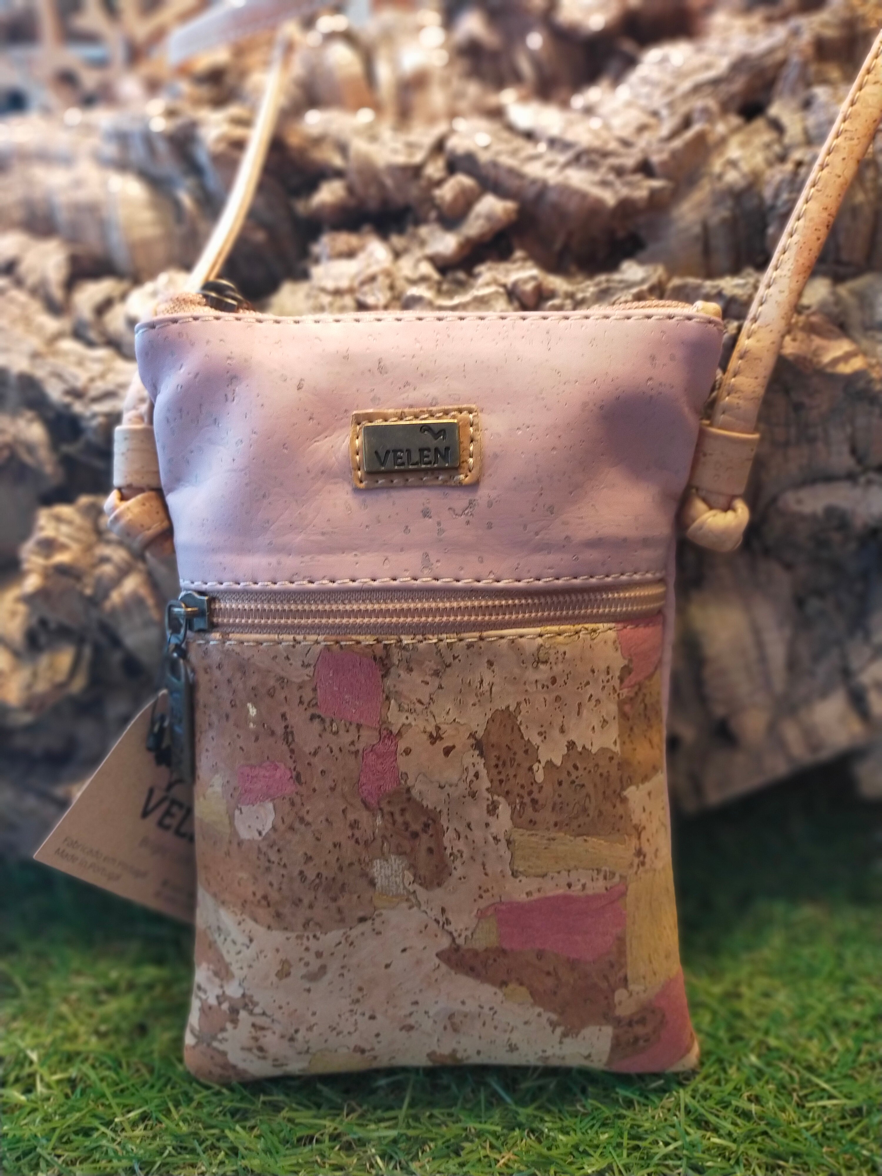 Pochette colorée en liège