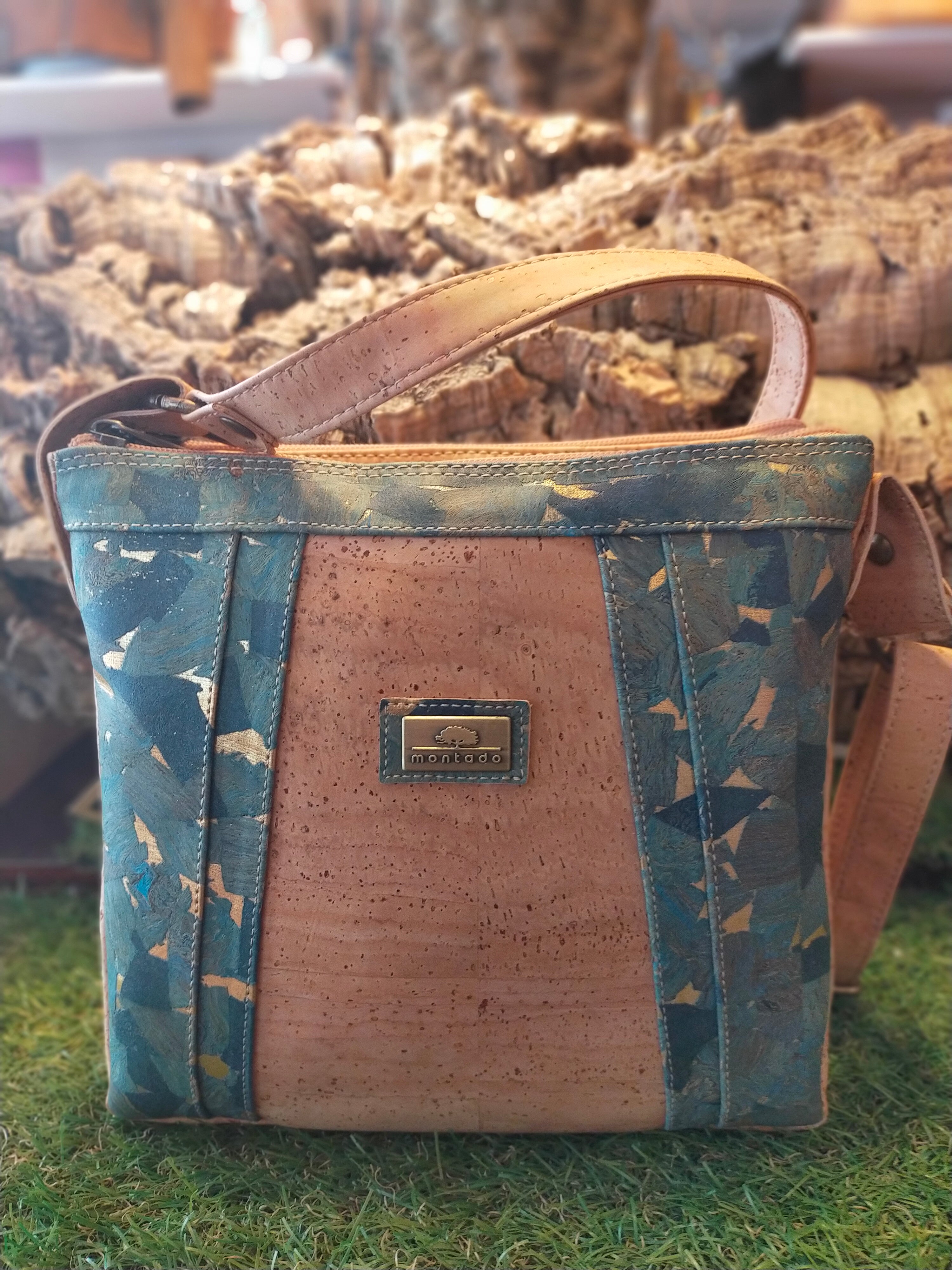 Sac à main bandoulière en liège